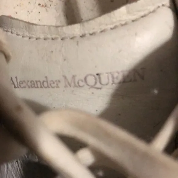 Alexander McQueen Wmns Court Trainer 'White Pink Glitter