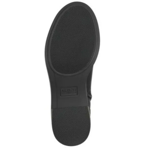 ALFANI Womens Black Buckle Accent Chantal Round Toe Block Heel Heeled Boots 7 M