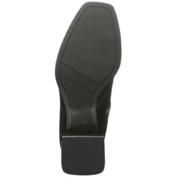 ALFANI Womens Black Zipper Accent Nanda Square Toe Block Heel Heeled Boots 11 M
