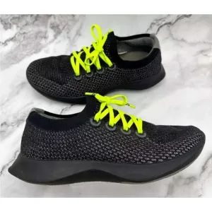 Allbirds Tree Dashers 2 Shoes Womens Sz 10 Black Knit Lace Up Comfort Sneaker TD