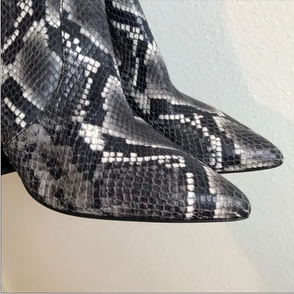 ALLSAINTS  Aster Snake-Print Boots