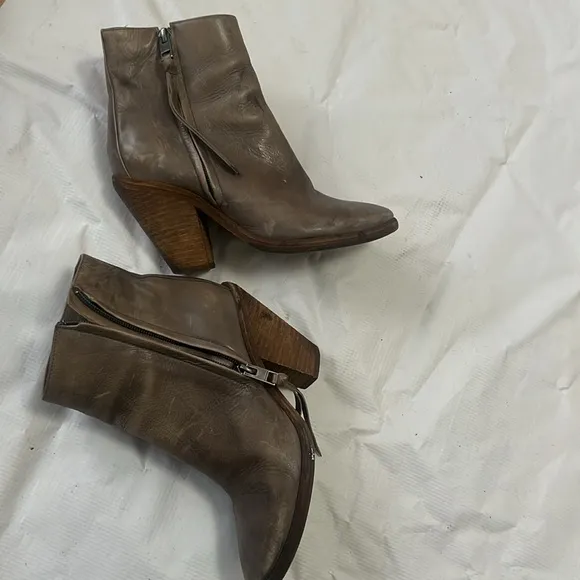 ALLSAINTS LEATHER WESTERN‎ COWGIRL BOOTS SIZE 6