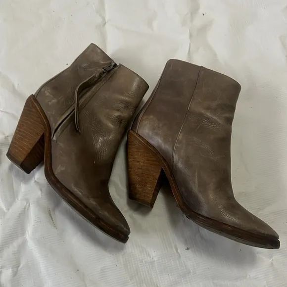 ALLSAINTS LEATHER WESTERN‎ COWGIRL BOOTS SIZE 6