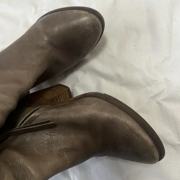 ALLSAINTS LEATHER WESTERN‎ COWGIRL BOOTS SIZE 6