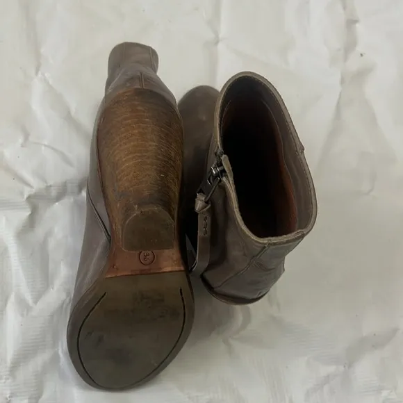 ALLSAINTS LEATHER WESTERN‎ COWGIRL BOOTS SIZE 6