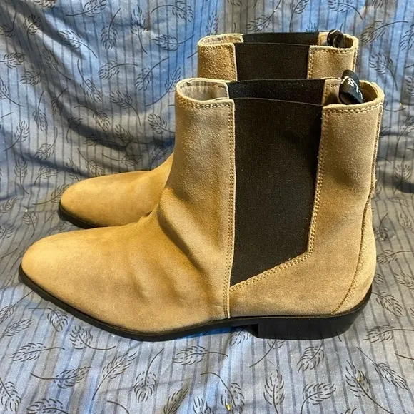 Allsaints suede almond toe chukka boots like new 45 US 12