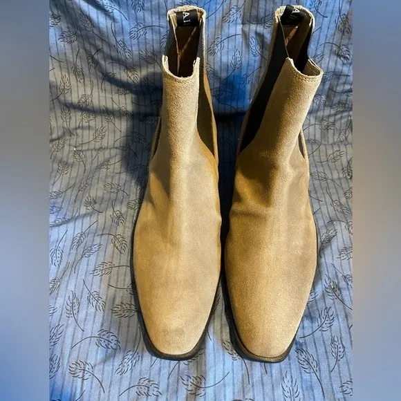 Allsaints suede almond toe chukka boots like new 45 US 12