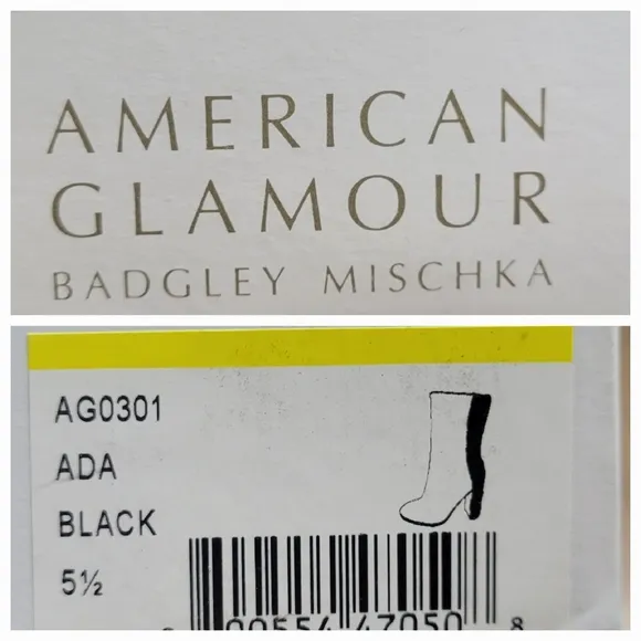 American Glamour Badgley Mischka Ada Heeled Boots