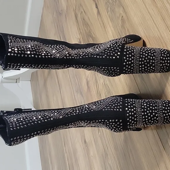 American Glamour Badgley Mischka Ada Heeled Boots