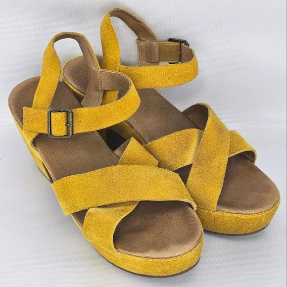 Antelope I20 Elin Heeled Sandals Yellow 39 8-8.5