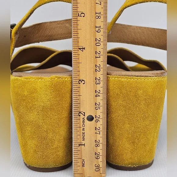Antelope I20 Elin Heeled Sandals Yellow 39 8-8.5
