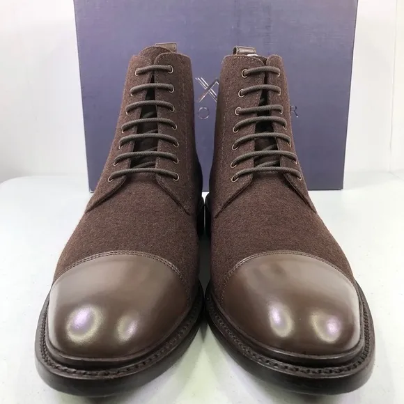 ANTHONY Veer Monroe Lace-Up Casual Dress Boots