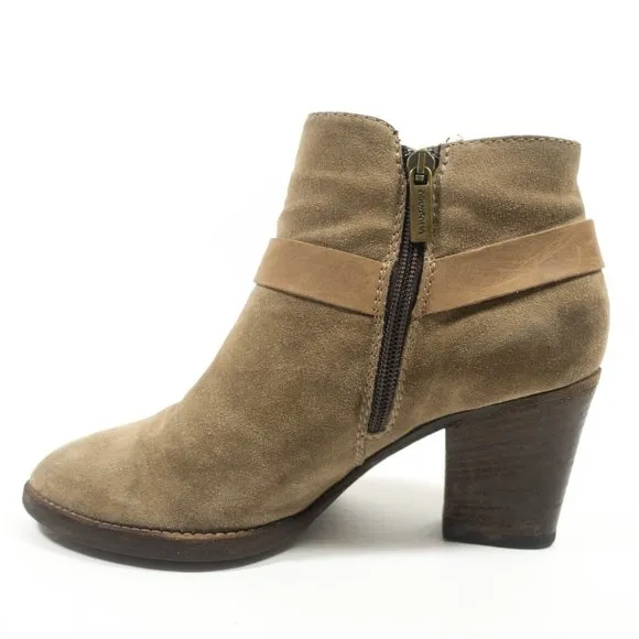 Aquatalia Liana Suede Leather Boots - Women's Size 8