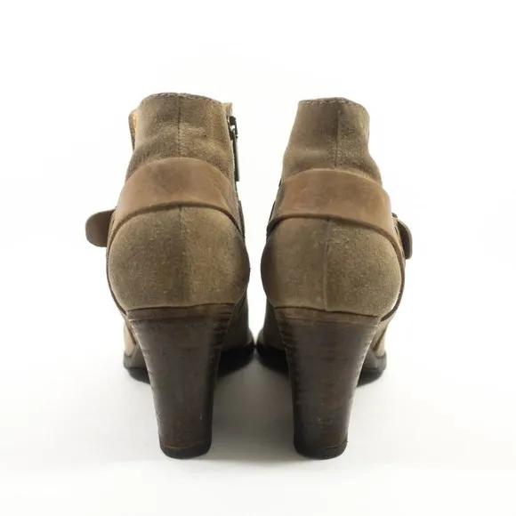 Aquatalia Liana Suede Leather Boots - Women's Size 8