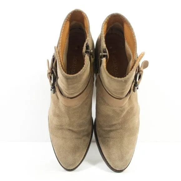 Aquatalia Liana Suede Leather Boots - Women's Size 8