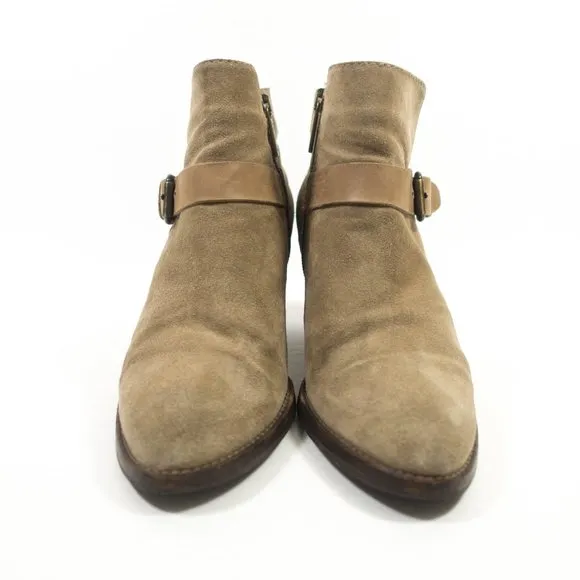 Aquatalia Liana Suede Leather Boots - Women's Size 8