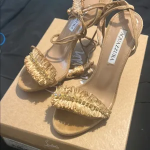 Aquazzura Tan Women's Sandals