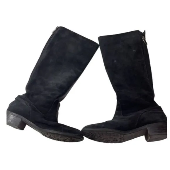 Aqutalia Sue knee boots in black size 7