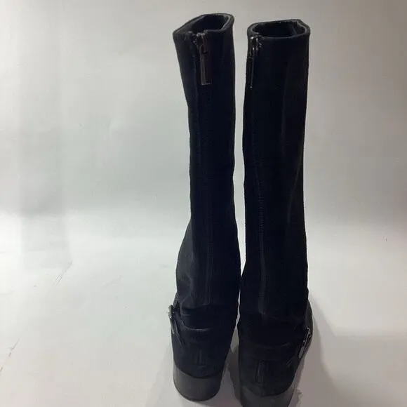 Aqutalia Sue knee boots in black size 7
