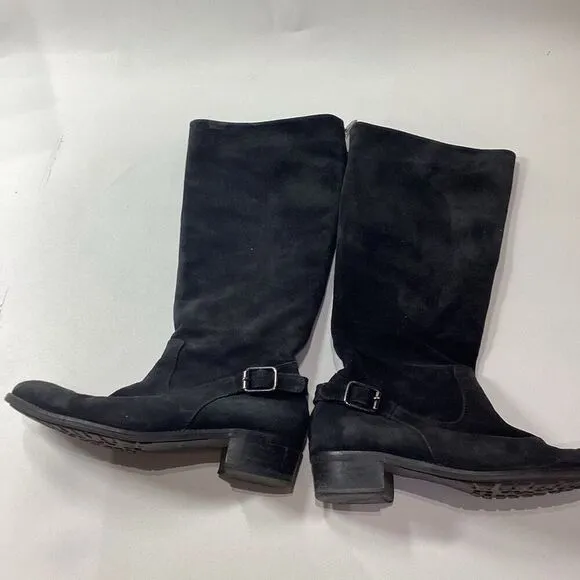 Aqutalia Sue knee boots in black size 7
