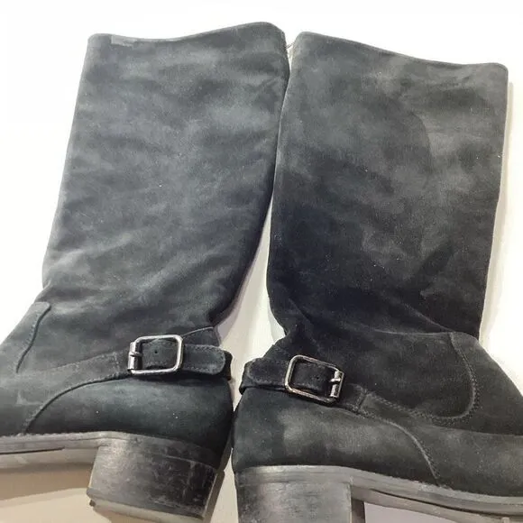 Aqutalia Sue knee boots in black size 7