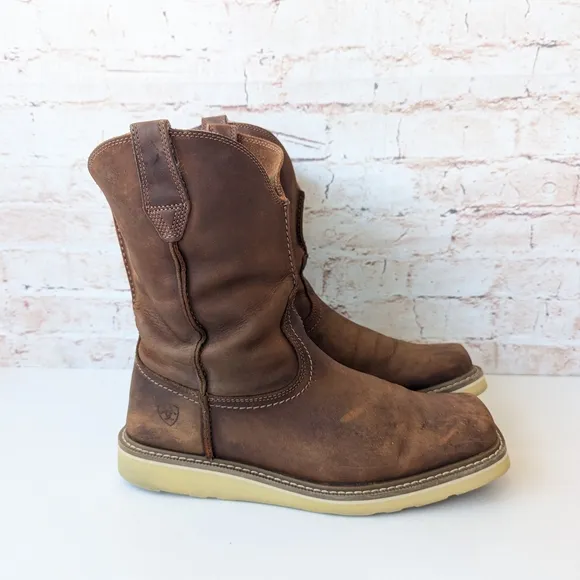 Ariat Brown Casual Boots with Slouchy Design