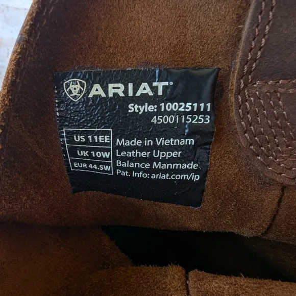 Ariat Brown Casual Boots with Slouchy Design