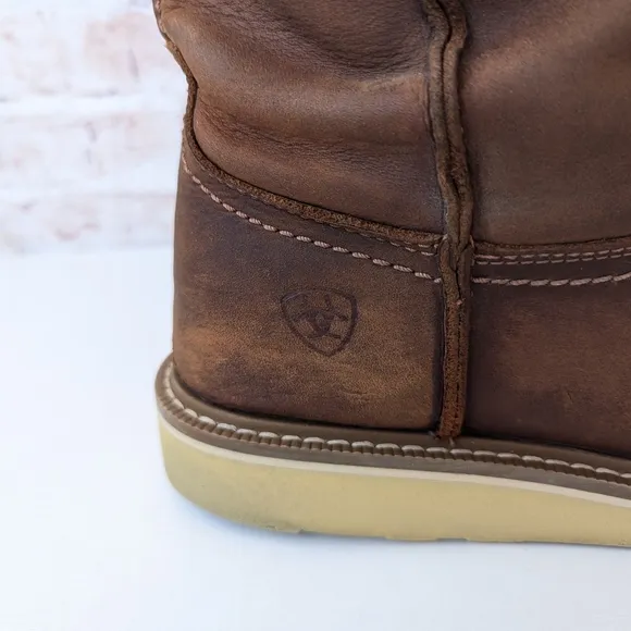 Ariat Brown Casual Boots with Slouchy Design