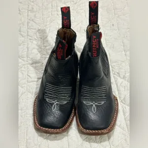 ARIAT QUINCY BOOTS Black and Brown Wingtip Boots