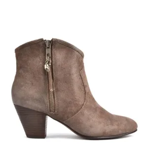 ASH “Jess” Broken Suede Heeled Booties US 10 / EU 40