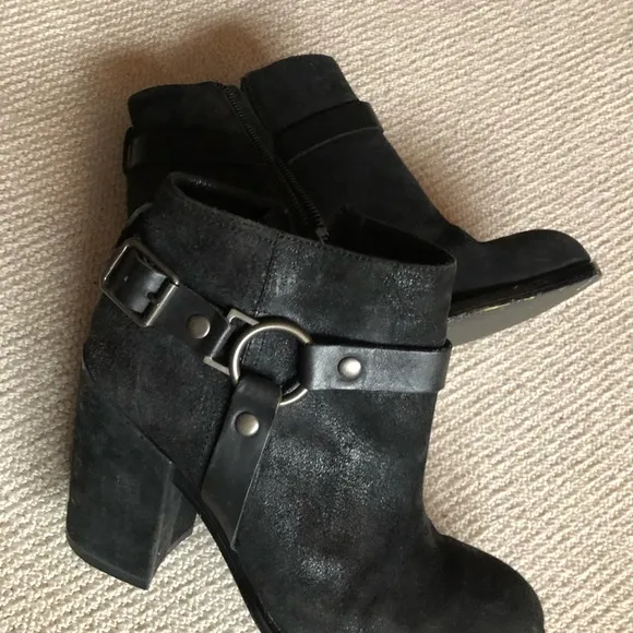ASH Moto Ankle Boots Size 9