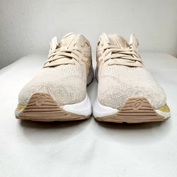 ASICS Women Sneakers 7.5 Gel-Kayano 29 Running Shoes, Mineral Beige/Champagne