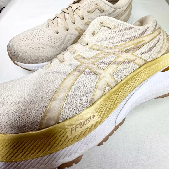 ASICS Women Sneakers 7.5 Gel-Kayano 29 Running Shoes, Mineral Beige/Champagne