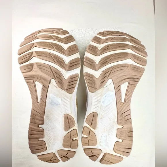 ASICS Women Sneakers 7.5 Gel-Kayano 29 Running Shoes, Mineral Beige/Champagne