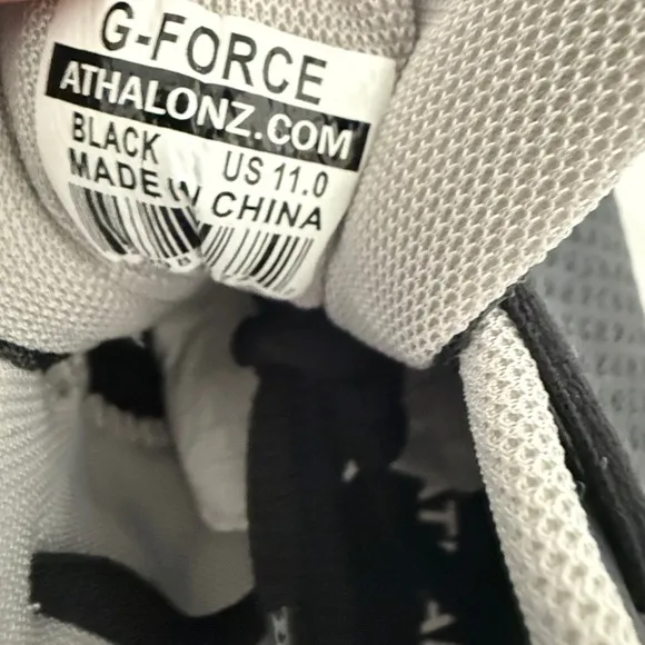 Athalonz G-Force Baseball/Softball Cleats – Size 11 Black (NWOT - With Box)