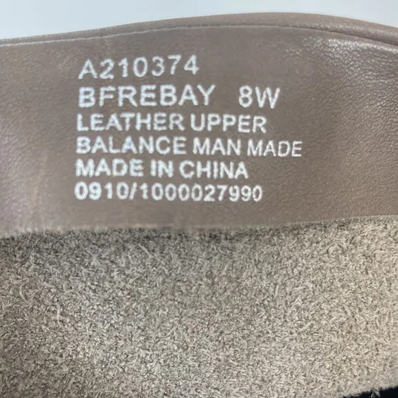 B. Makowsky Taupe &amp; Brown Leather BFREBAY Boots