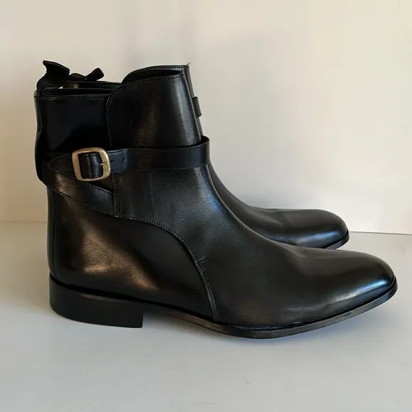 Banana Republic Men's Sadler Boots in Black
