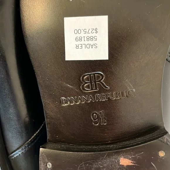 Banana Republic Men's Sadler Boots in Black