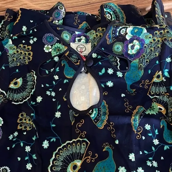 Banned Apparel Proud Peacock Cut Out Dress