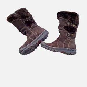 BareTraps suede leather boots EUC 9.5