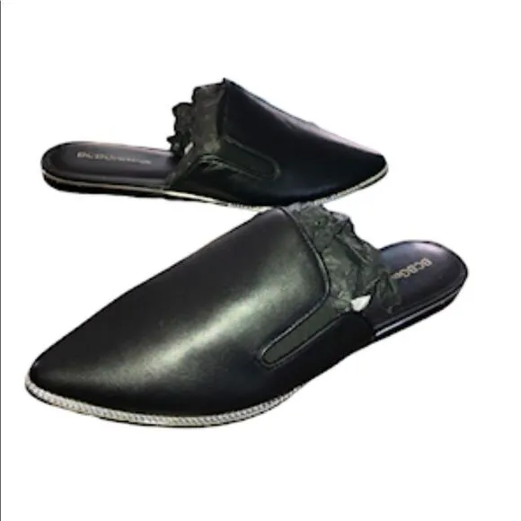 BCBGeneration Lanni Leather Loafer Mule