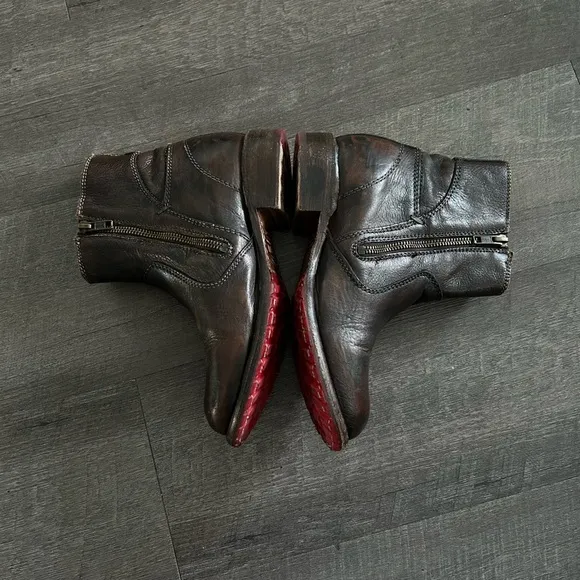 Bed Stu Eiffel F315403 Women’s Leather Boots Size 8
