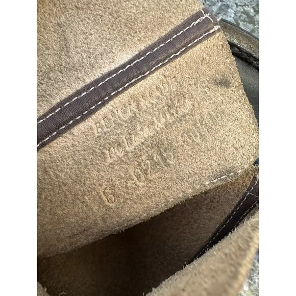 Bed Stu Manchester Knee Leather Back Lace Side Zip Riding Boots Womens Sz 6