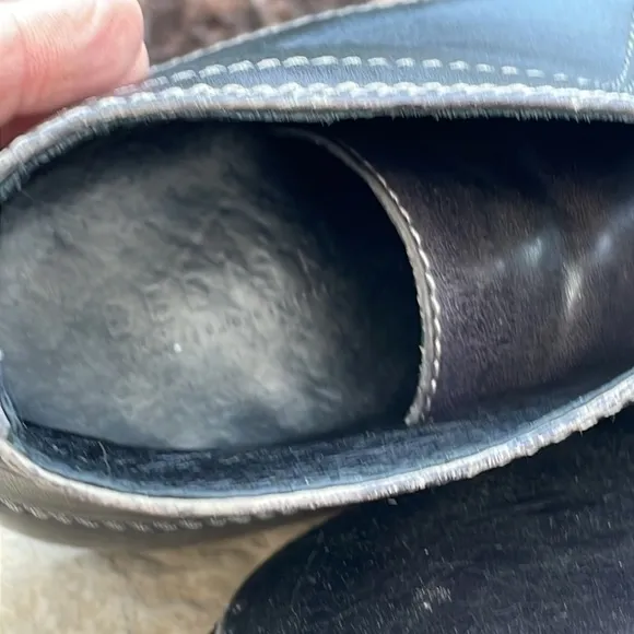 Bed Stu Mens Black Leather Chelsi Boots Size 11