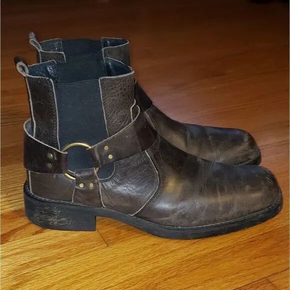 Bed stu brown leather boots