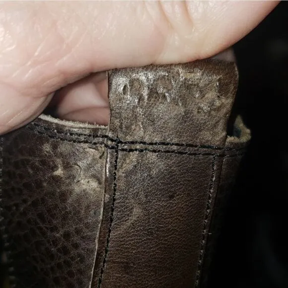 Bed stu brown leather boots