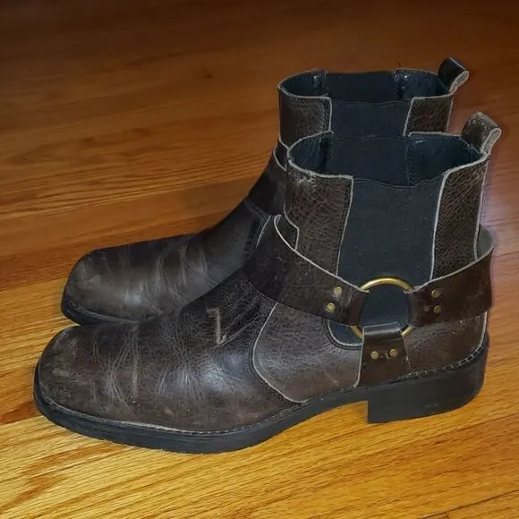 Bed stu brown leather boots
