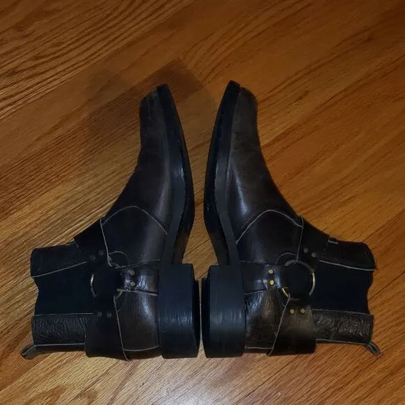 Bed stu brown leather boots