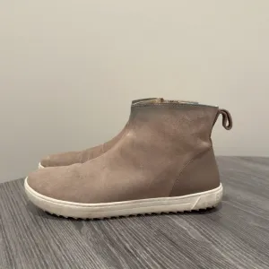 Birkenstock Myra Brown Suede Ankle Boots