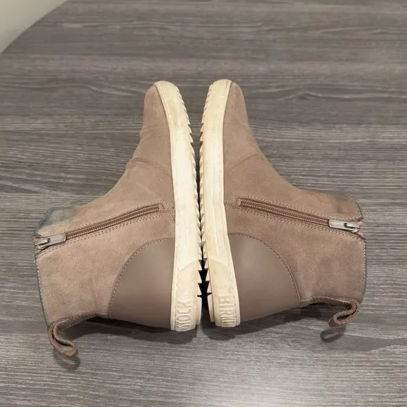 Birkenstock Myra Brown Suede Ankle Boots